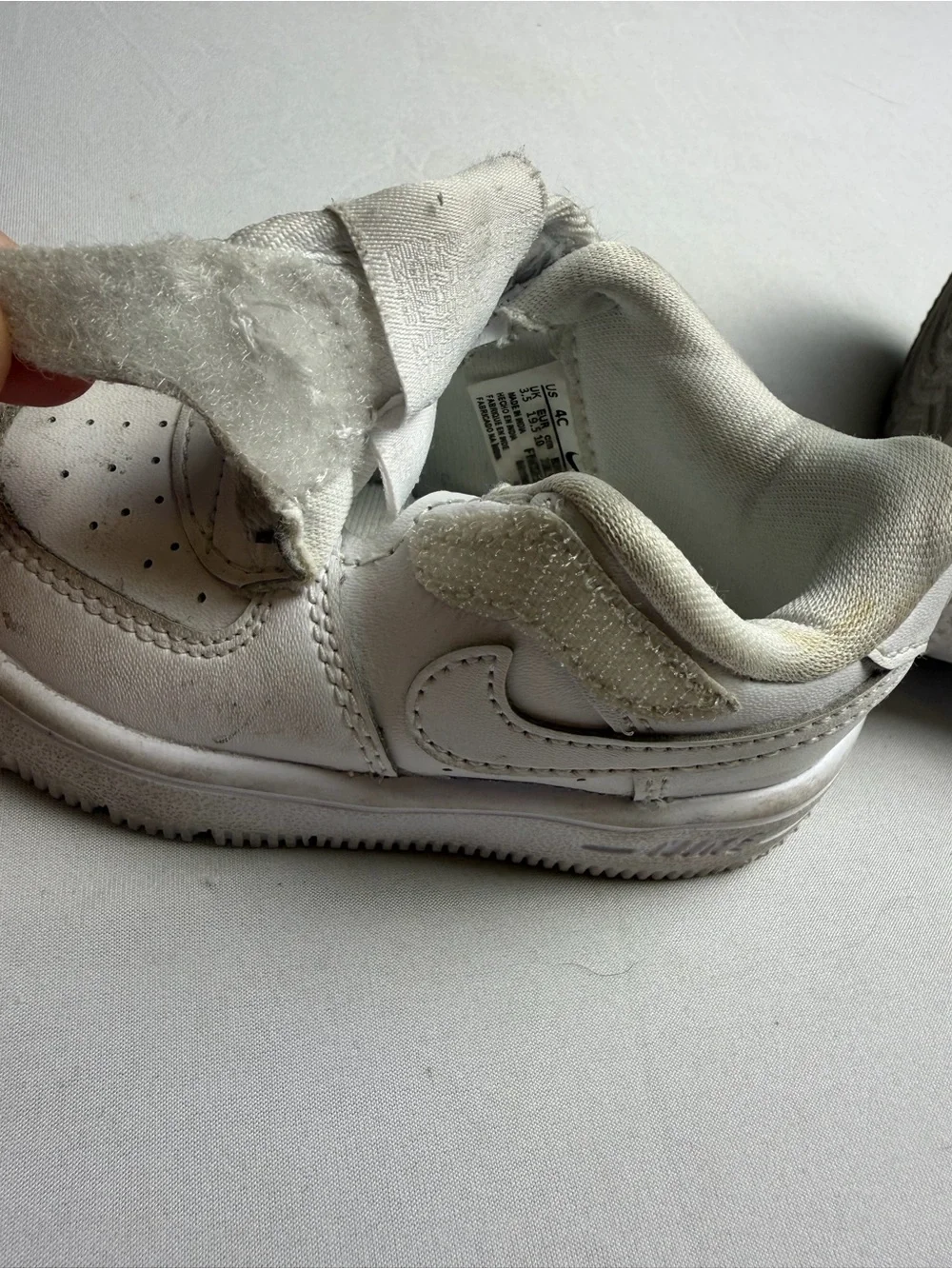 Nike Toddler Air Force 1 Low baby sneakers size 4